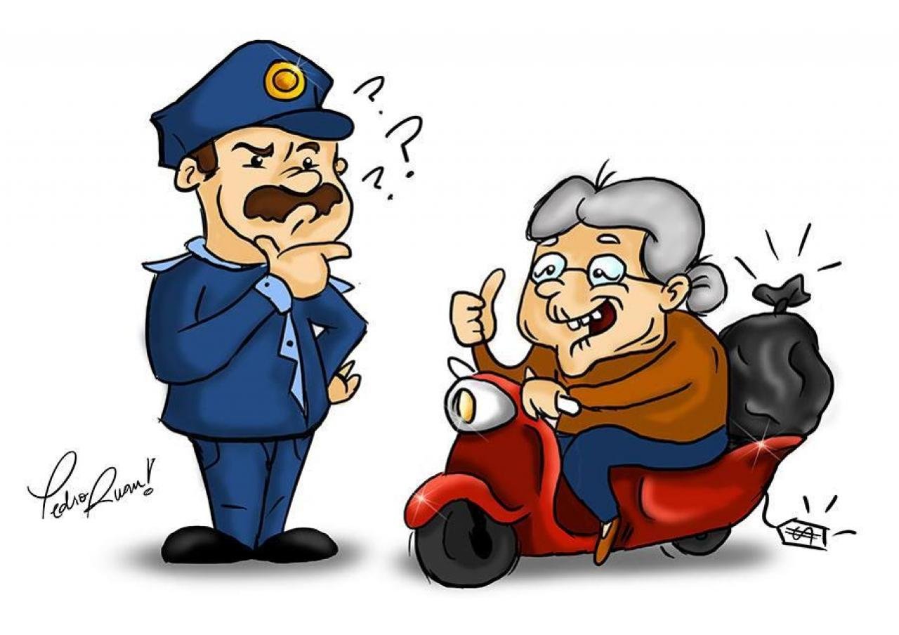 A Velhinha e a Lambreta